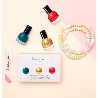 Nail polishes set "Madame" / "Paon" / "Chéri"