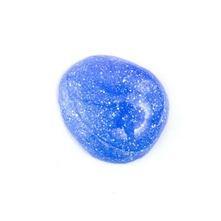 nail polish blue glittery