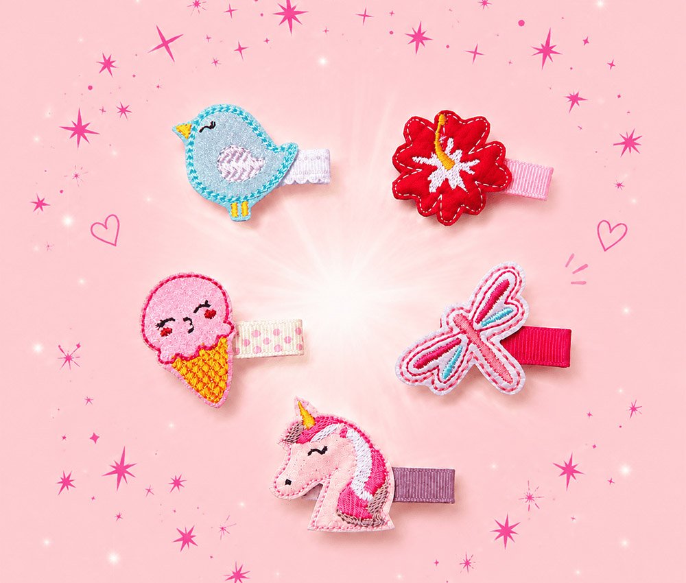 FREE OWL AND BUTTERFLY HAIR CLIP