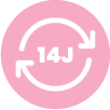 Retour et échange sous 14 jours